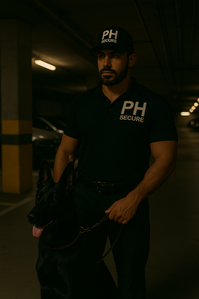 PH Secure – Maîtres-chiens assermentés pour la sécurité renforcée des résidences sensibles et de leurs parkings jour et nuit