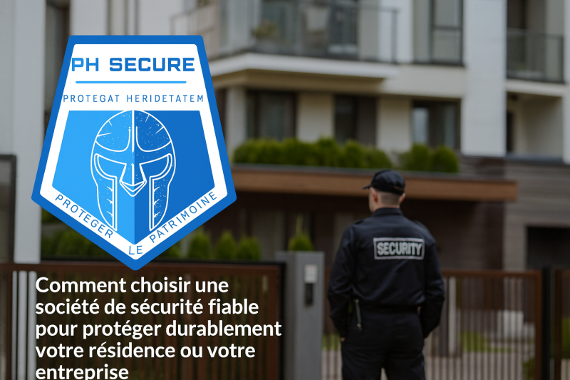 PH Secure - Comment choisir une société de sécurité fiable pour protéger durablement votre résidence ou votre entreprise