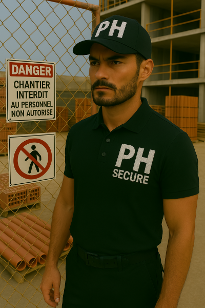 PH Secure - Société de sécurité spécialisée en protection de zones à accès restreint dans les chantiers BTP à Aubagne