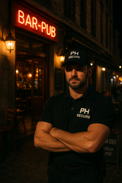 PH Secure, des agents de sécurité expérimentés pour bars de nuit, discothèques, soirées et évènements à haut risque