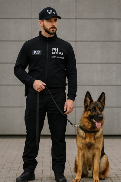 PH Secure - Des agents cynophiles hautement qualifiés