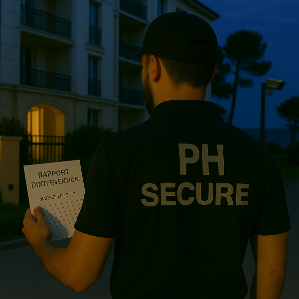 PH Secure - Sécurité de résidence de luxe à Marseille 13013 avec agents de sécurité expérimentés et rapport d’intervention