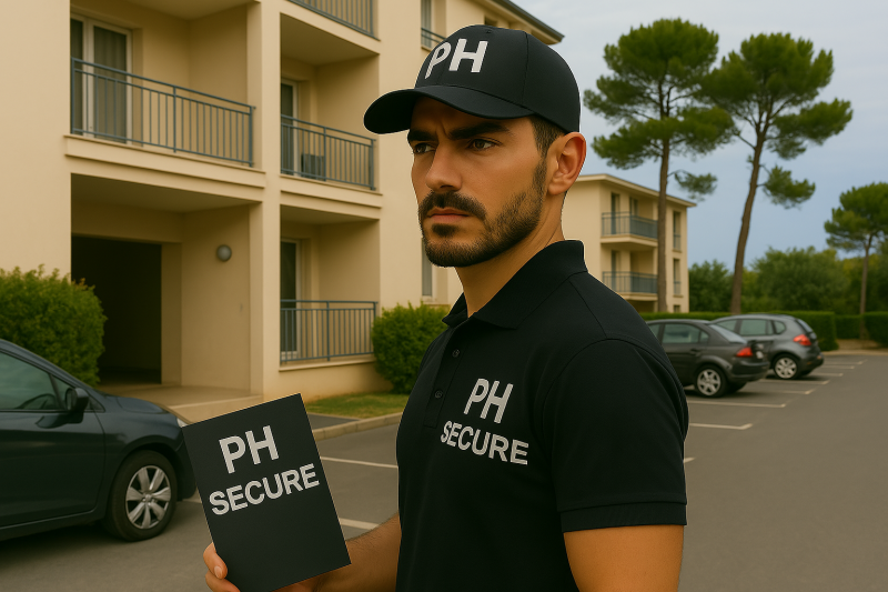 PH Secure - Société de sécurité spécialisée en surveillance des halls et parkings d’immeubles à Aubagne et zones voisines