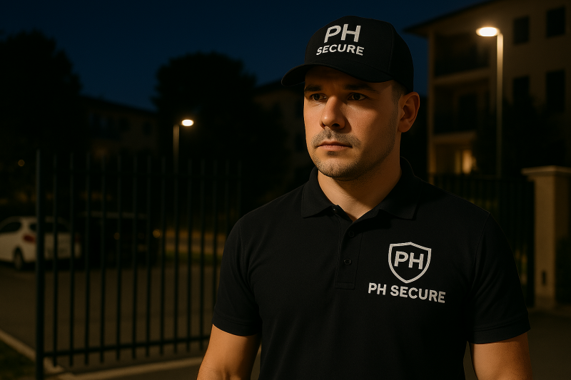 PH Secure - Surveillance parking résidence sécurisée à Marignane 13700 avec rondes nocturnes et contrôle des accès visiteurs